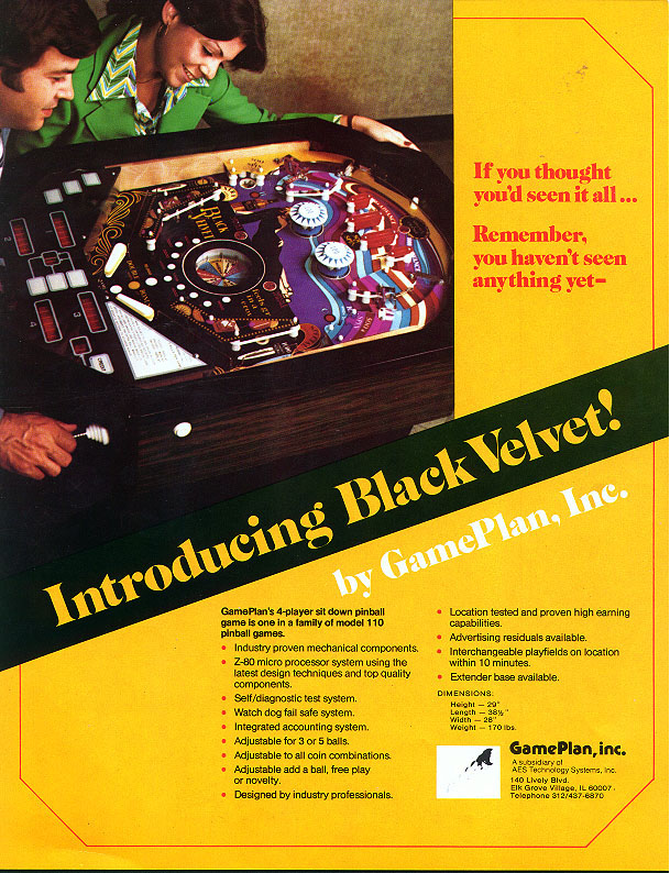 Game Plan Black Velvet Flyer