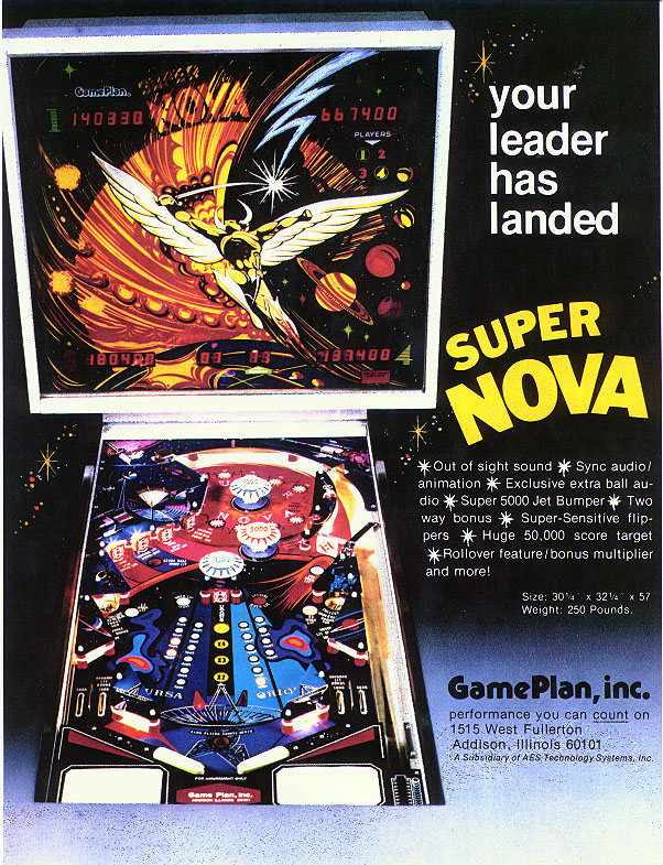 Game Plan Super Nova Flyer